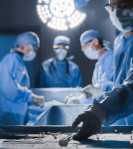 Surgical tools lying on table Whitby Canada